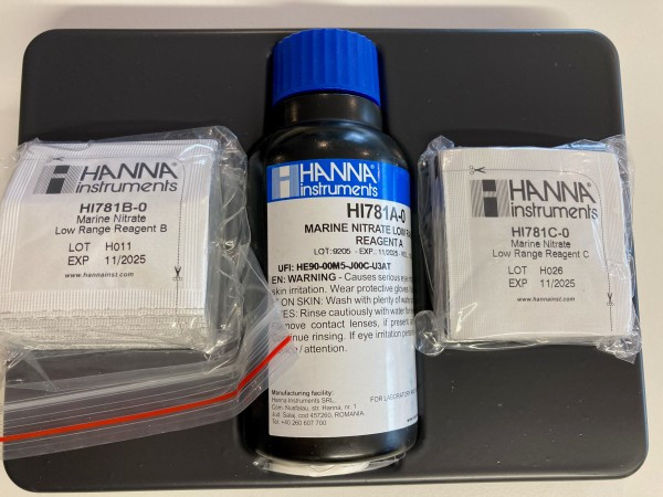 Hanna Reagenzien für HI781 Checker HC® Nitrat in Meerwasser, 25 Tests