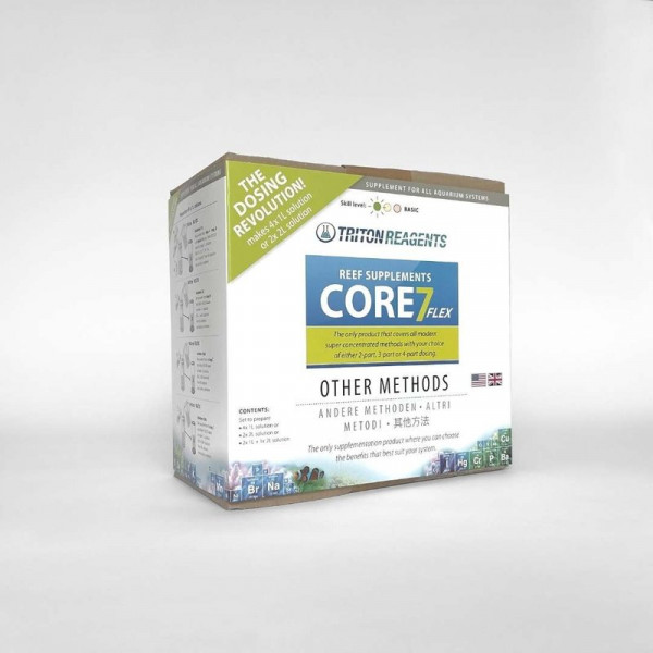 Triton - SET Core7 Flex 4x1 Liter Reef Supplements für andere Methoden