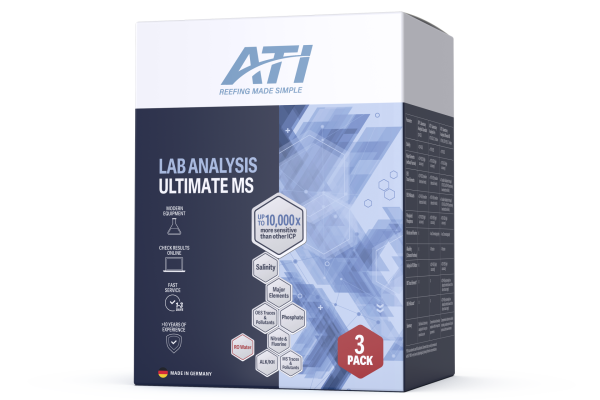 ATI ICP Laboranalyse Ultimate MS 3 pack EU/NON EU