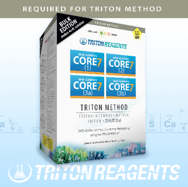 Triton - SET Core 7 Base Elements Bulk Edition 4x4 Liter für Triton Methode