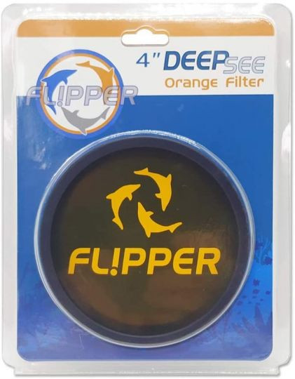 Flipper DeepSee Standard 4" - Orangener Filter für DeepSee Standard