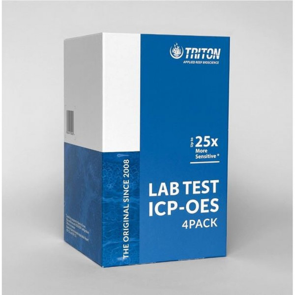 Triton Test Methode 4er SET ICP Professionelle Wasseranalyse Wassertest