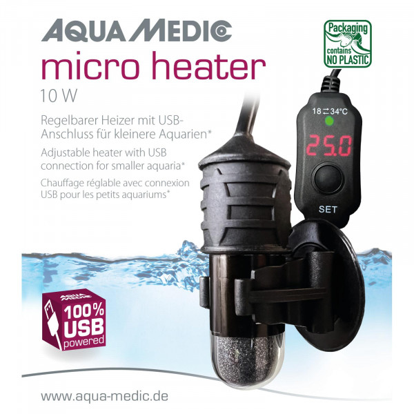 Aquamedic micro heater