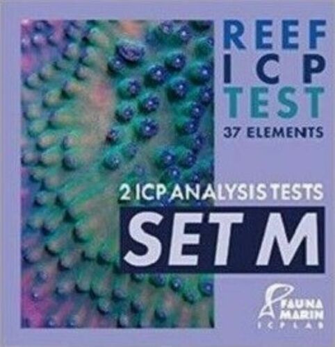 Fauna Marin "S" "M" oder "L" Reef ICP Test Wasseranalyse Meerwasseraquarien der Spurenelemente