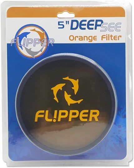 Flipper DeepSee MAX 5`` - Orangener Filter für DeepSee Lupe MAX