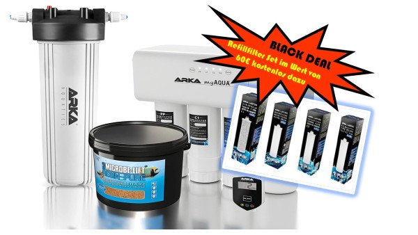 ARKA myAQUA® 1900 Starterset + Refill Filterset