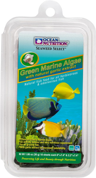 Ocean Nutrition - Ocean Nutrition Green Marine Algen 30 g mit Knoblauch